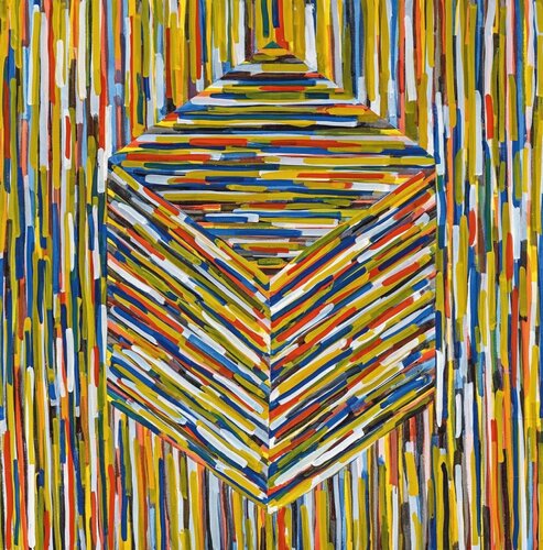 Cube (B) van Sol LeWitt, Schilderij te koop op Singulart