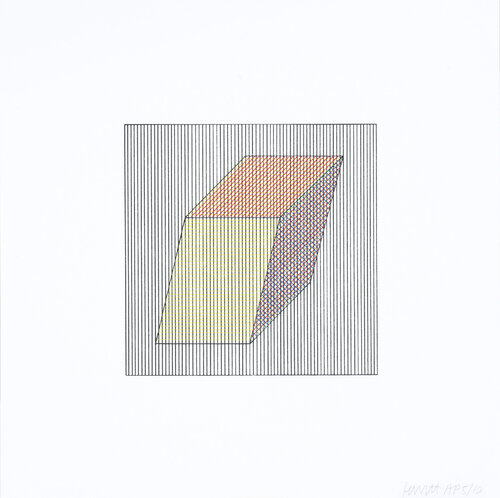 Twelve Forms Derived From a Cube 19 van Sol LeWitt, Afdruk te koop op Singulart