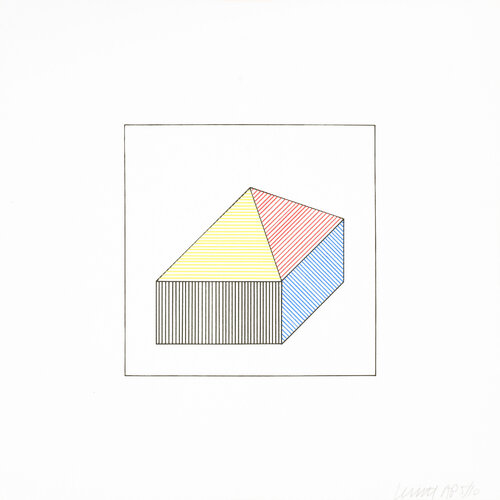 Twelve Forms Derived From a Cube 41 van Sol LeWitt, Afdruk te koop op Singulart