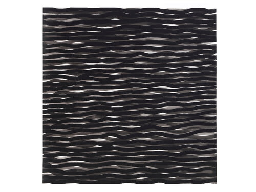 Horizontal Lines In Black and Gray van Sol LeWitt, Werk op papier te koop op Singulart