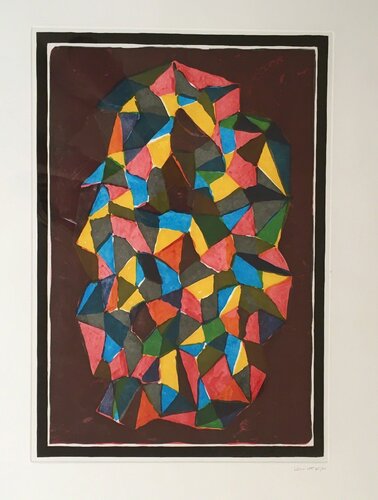 Complex Forms, (red) van Sol LeWitt, Afdruk te koop op Singulart