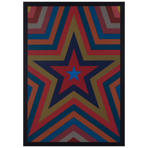 Five Pointed Star with Color Bands van Sol LeWitt, Afdruk te koop op Singulart