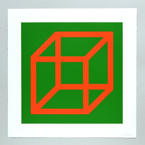 Open Cube in Color on Color Plate 16 van Sol LeWitt, Afdruk te koop op Singulart