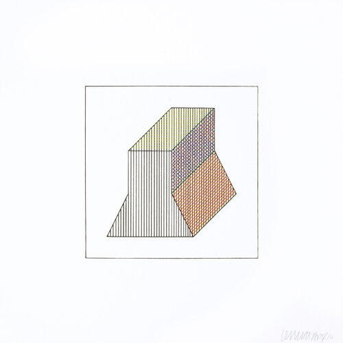Twelve Forms Derived From a Cube 33 di Sol LeWitt, Stampa in vendita su Singulart