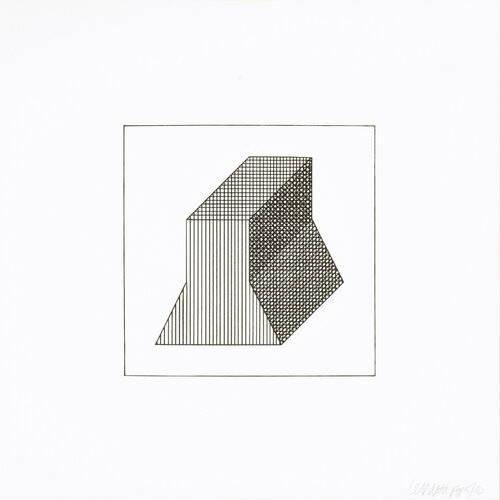 Twelve Forms Derived From a Cube 34 van Sol LeWitt, Afdruk te koop op Singulart