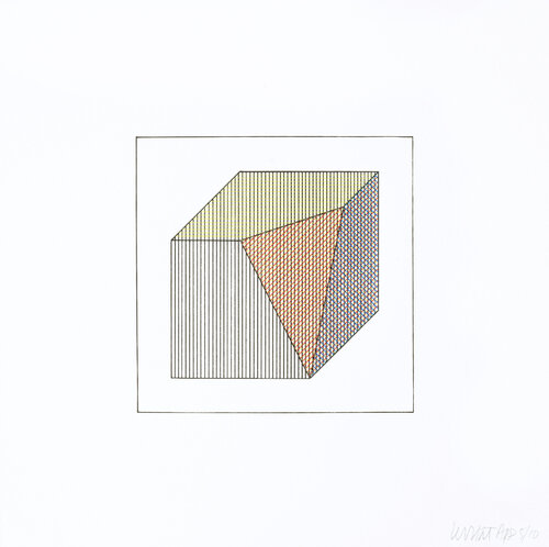 Twelve Forms Derived From a Cube 13 van Sol LeWitt, Afdruk te koop op Singulart