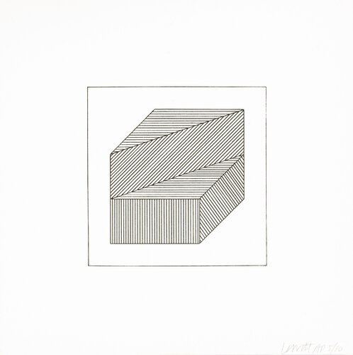 Twelve Forms Derived From a Cube 36 van Sol LeWitt, Afdruk te koop op Singulart