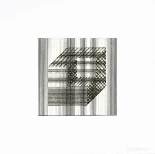 Twelve Forms Derived From a Cube 16 van Sol LeWitt, Afdruk te koop op Singulart