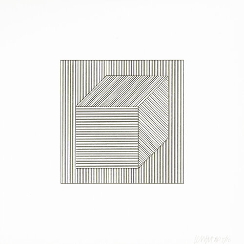 Twelve Forms Derived From a Cube 30 van Sol LeWitt, Afdruk te koop op Singulart