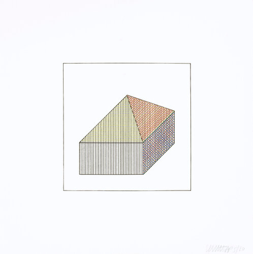 Twelve Forms Derived From a Cube 09 van Sol LeWitt, Afdruk te koop op Singulart