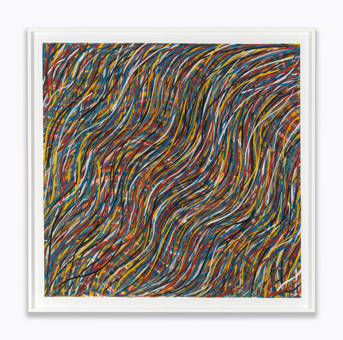 Wavy Brushstrokes van Sol LeWitt, Schilderij te koop op Singulart