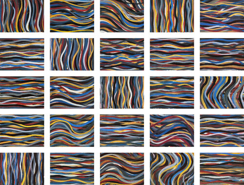 Brushstrokes: Horizontal and Vertical van Sol LeWitt, Afdruk te koop op Singulart