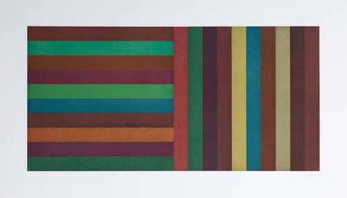 Bands: Maroon van Sol LeWitt, Afdruk te koop op Singulart