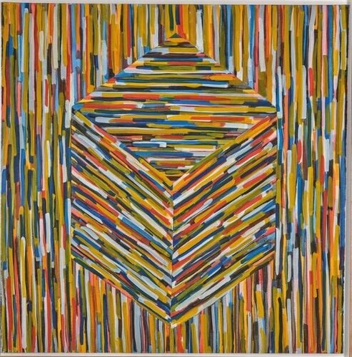 Cube (B) van Sol LeWitt, Werk op papier te koop op Singulart