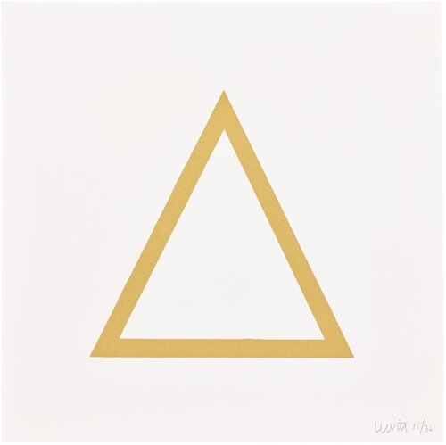 Plate 7 (from Five Geometric Figures in Five Colors), 1986 par Sol LeWitt, Édition en vente sur Singulart