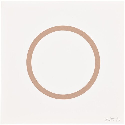 Plate 1 (from Five Geometric Figures in Five Colors), 1986 par Sol LeWitt, Édition en vente sur Singulart