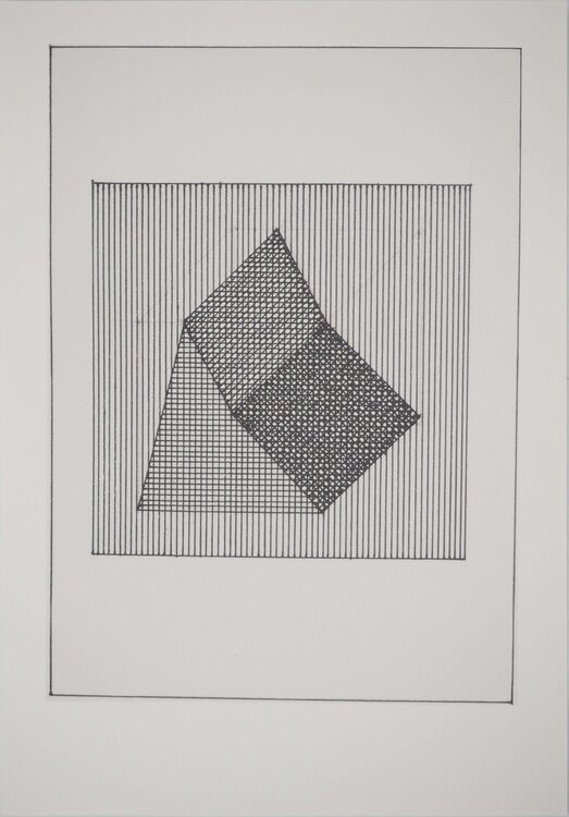 Figures géométriques Sol LeWitt