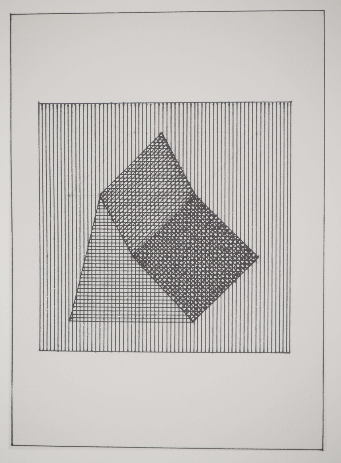 Figures géométriques Sol LeWitt