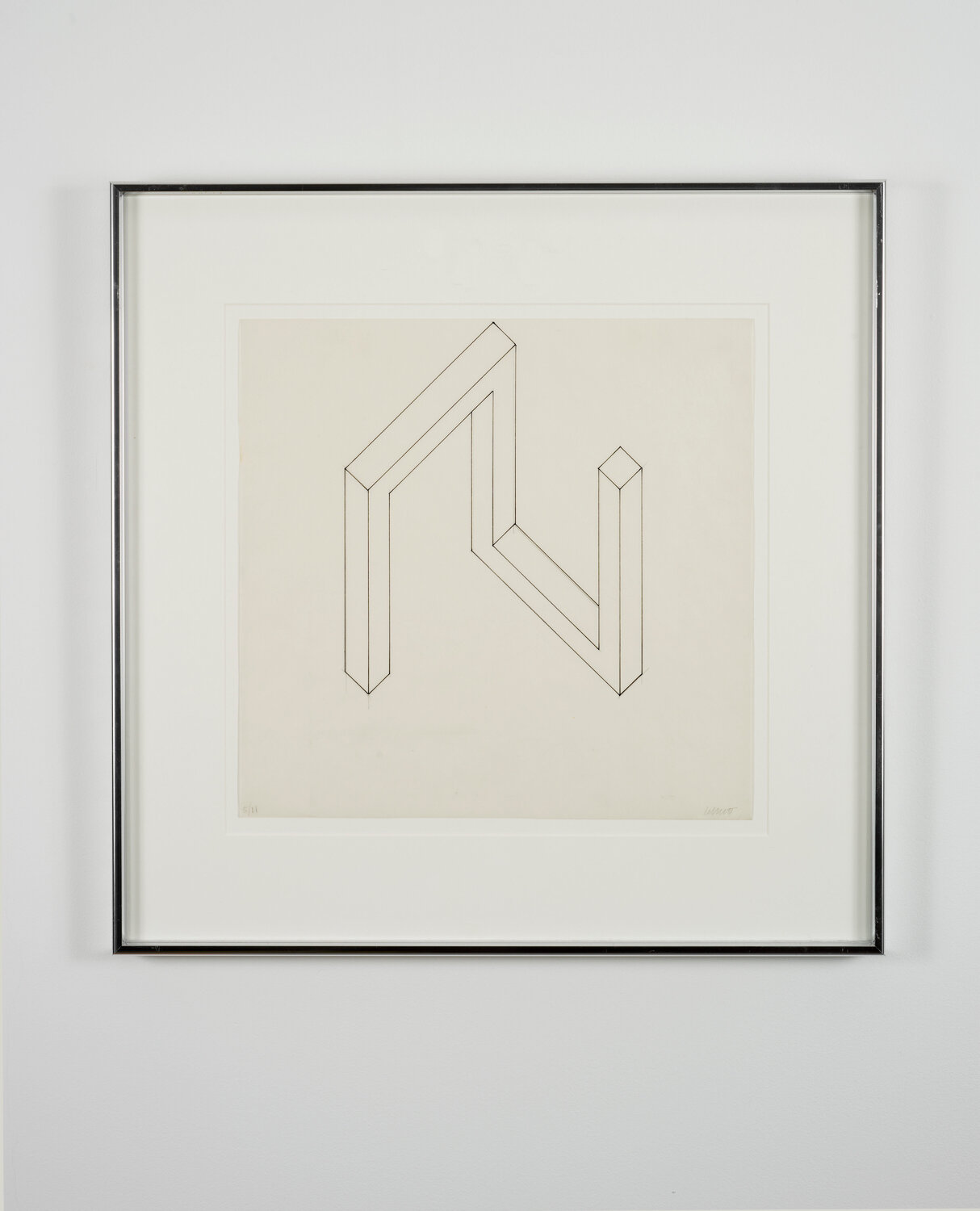 Incomplete Open Cube Sol LeWitt