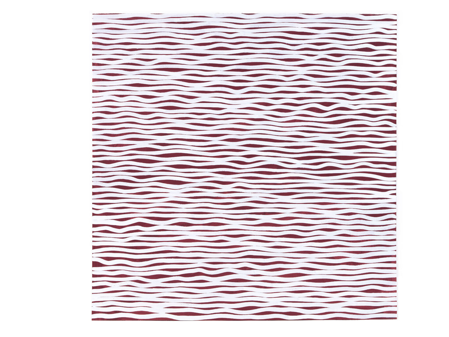 White Horizontal Lines On Color Sol LeWitt