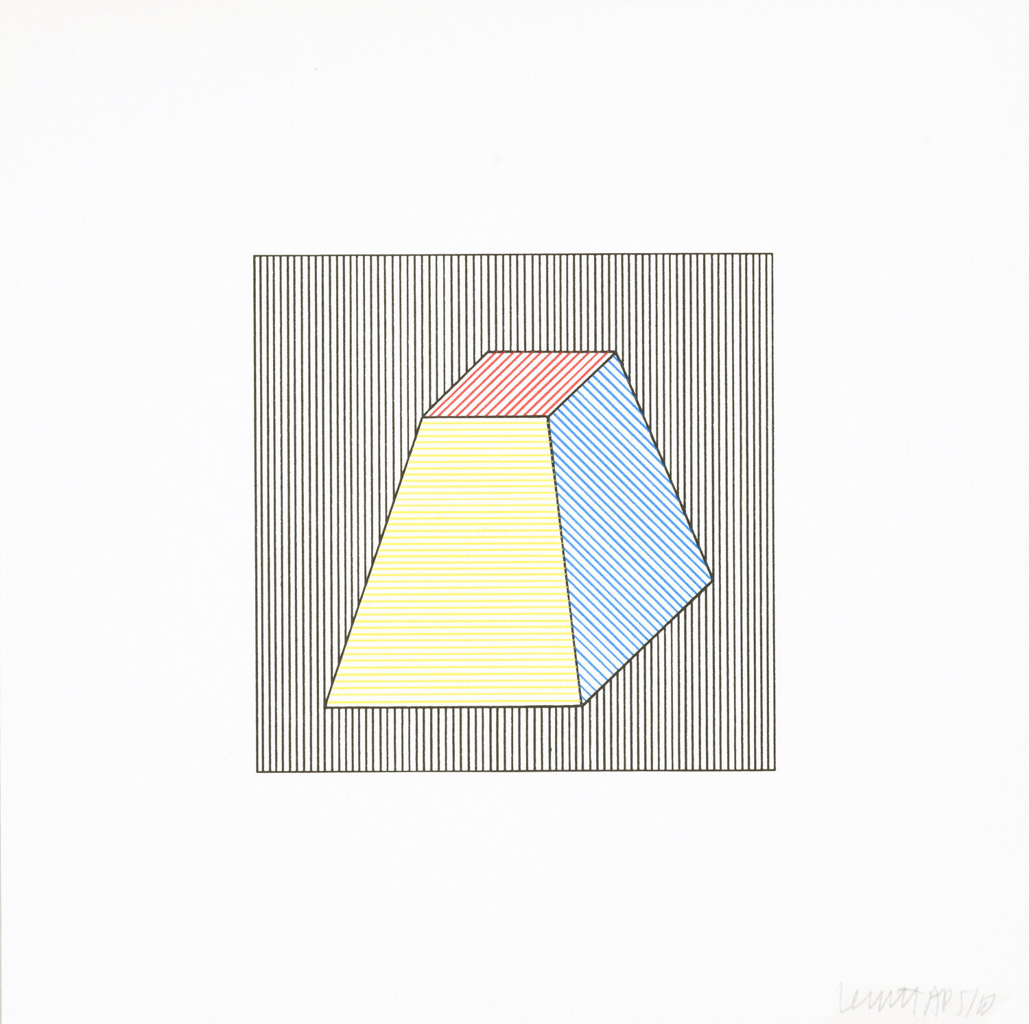 Twelve Forms Derived From a Cube 25 Sol LeWitt