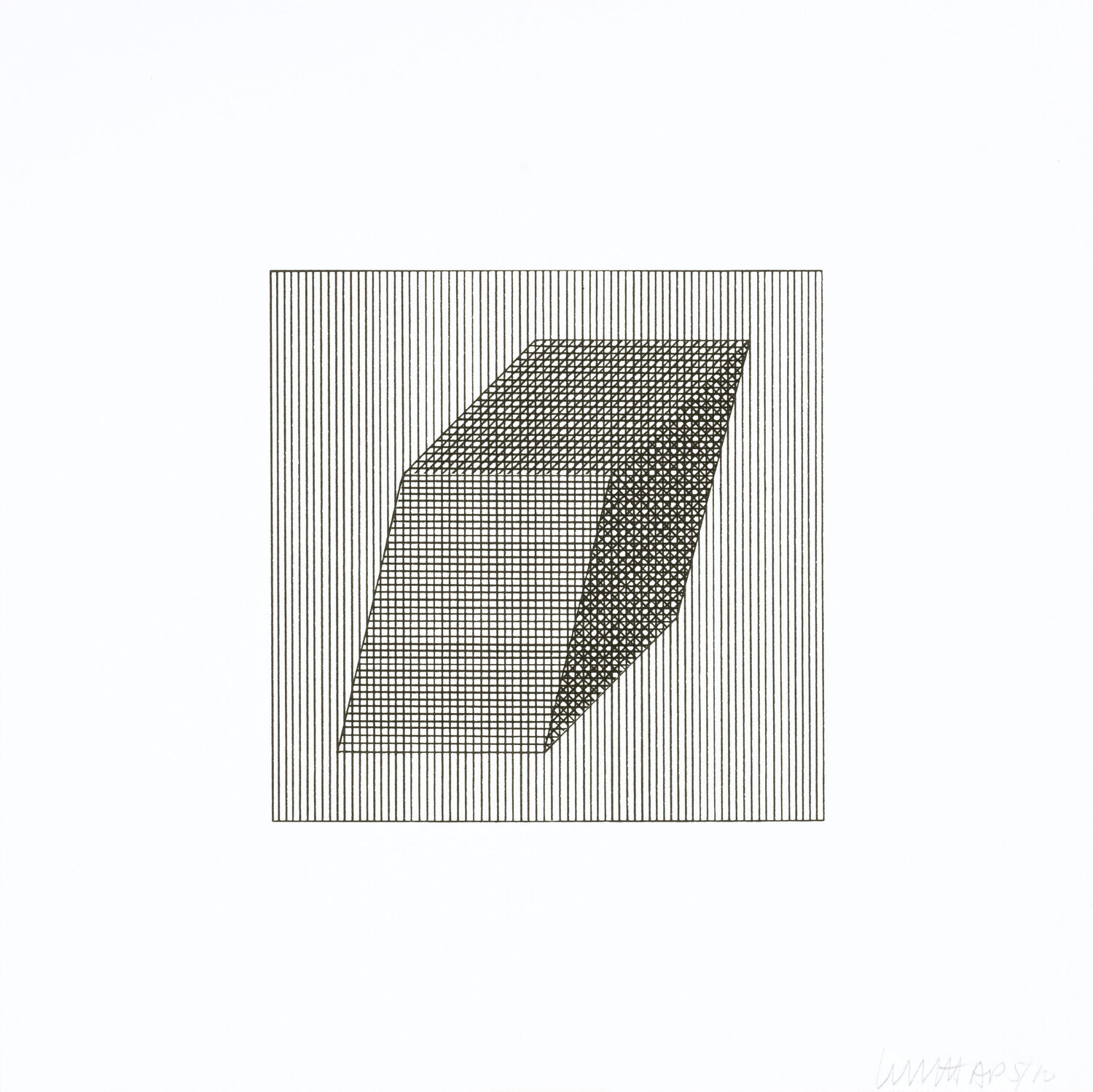 Twelve Forms Derived From a Cube 20 Sol LeWitt
