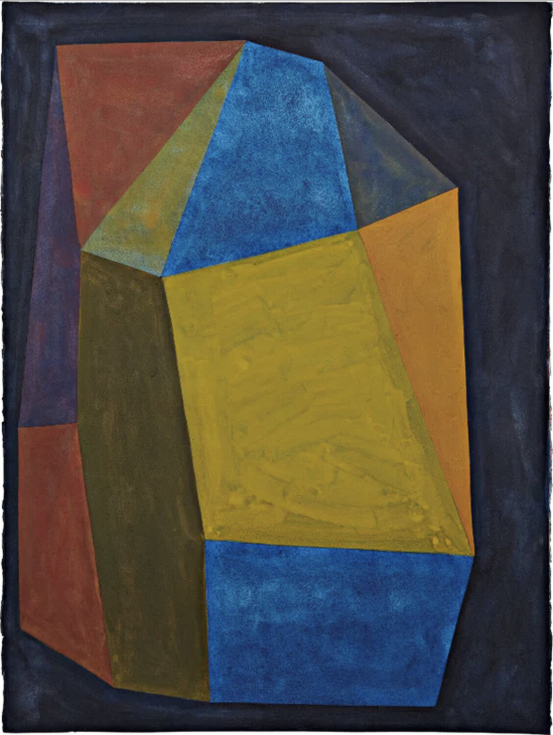 Complex Form with Colors Superimposed Sol LeWitt