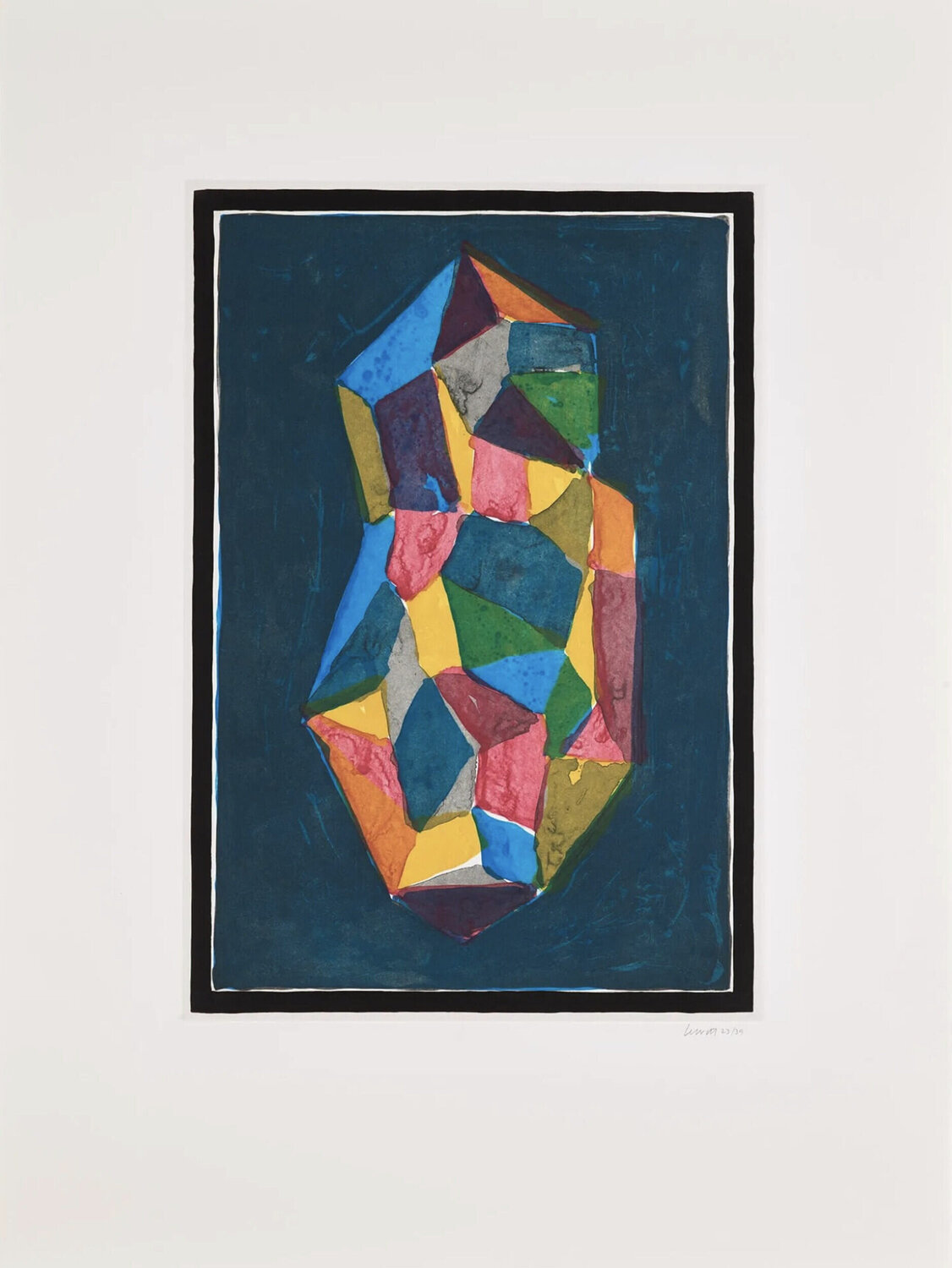 Plate #5 (from Complex Forms) Sol LeWitt