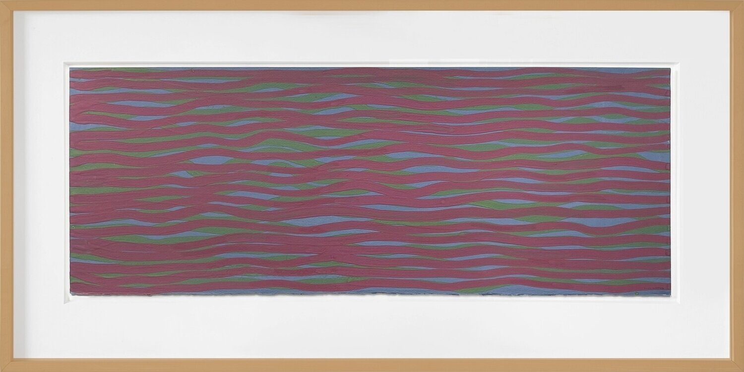 Horizontal Lines In Color (More Or Less) Sol LeWitt