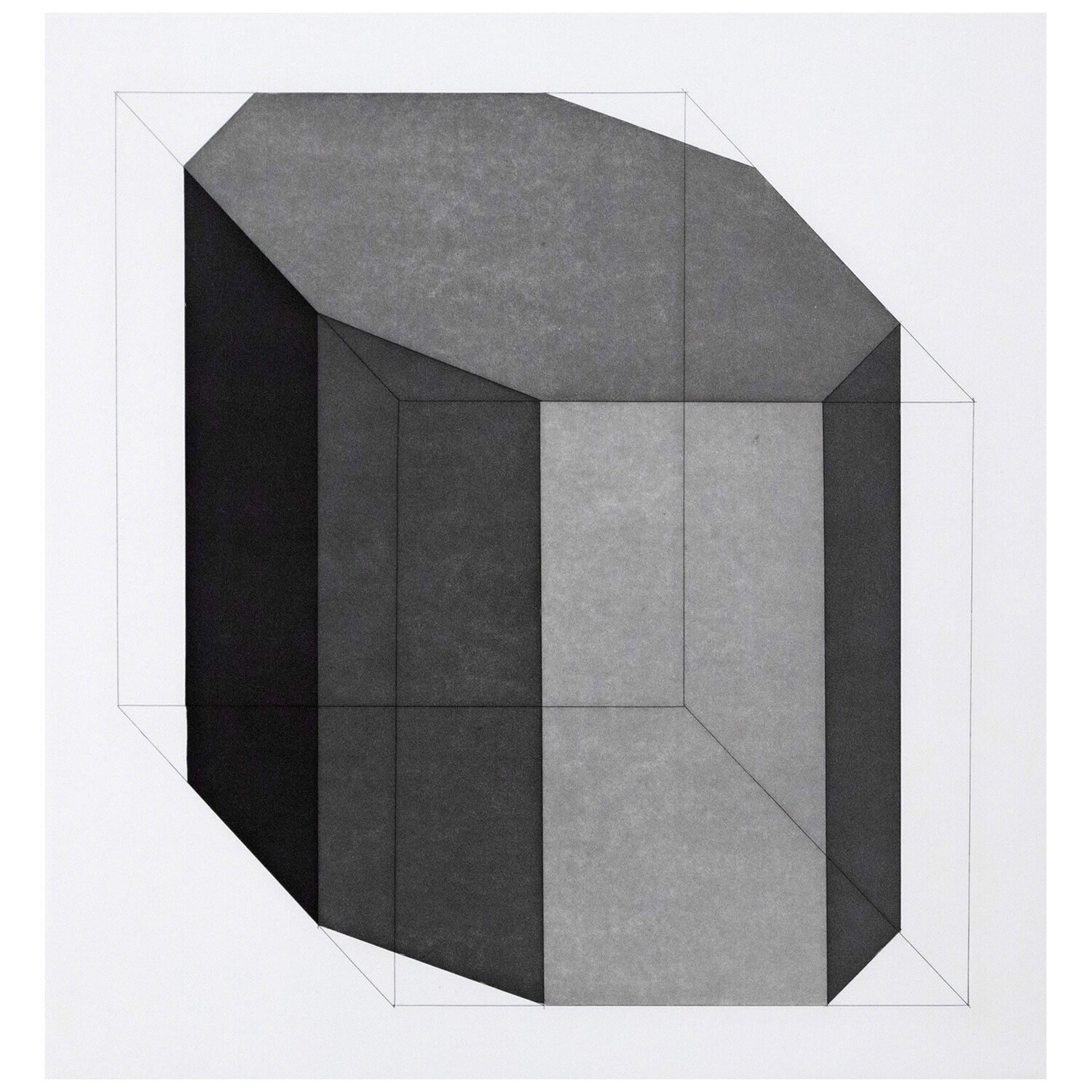 Forms Derived from a Cube 12 Sol LeWitt