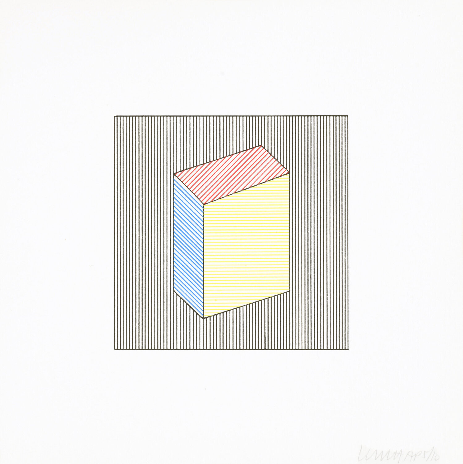 Twelve Forms Derived From a Cube 21 Sol LeWitt