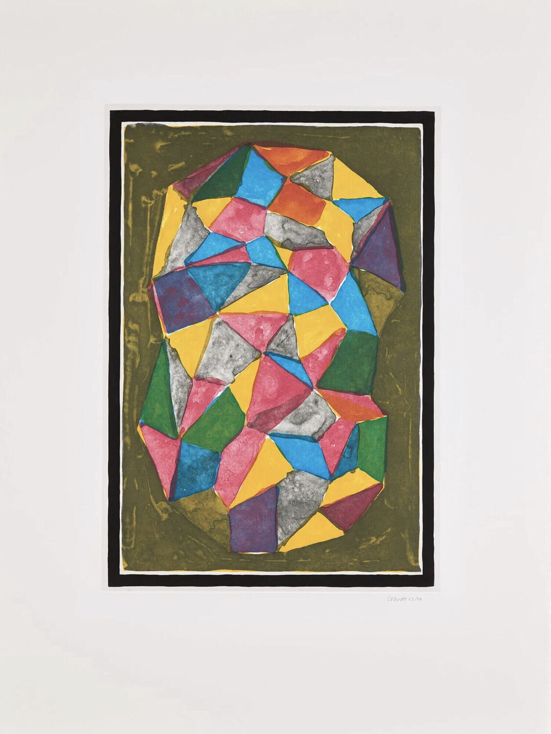 Plate #3 (from Complex Forms) Sol LeWitt