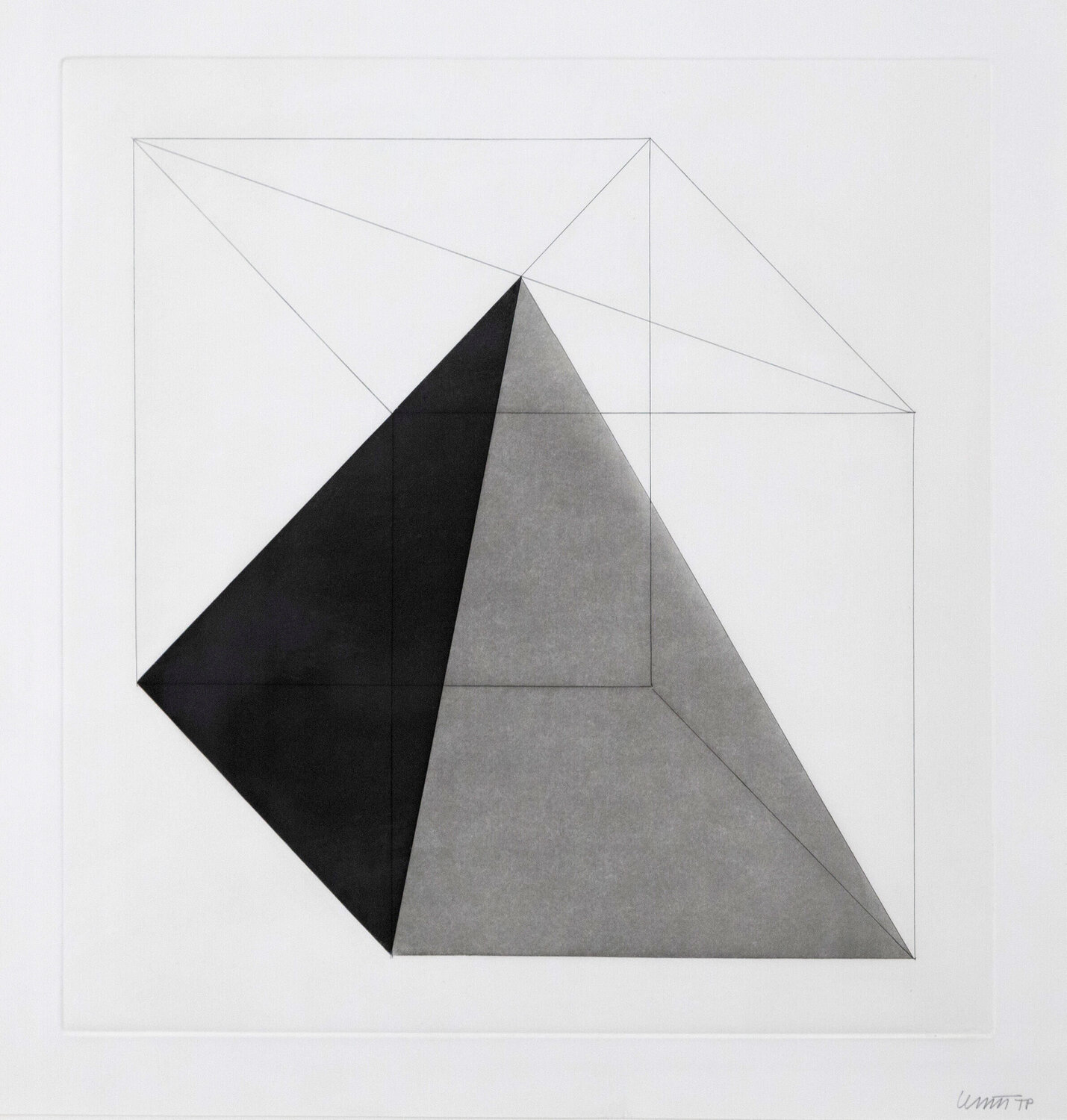 Forms Derived from a Cube 9 Sol LeWitt