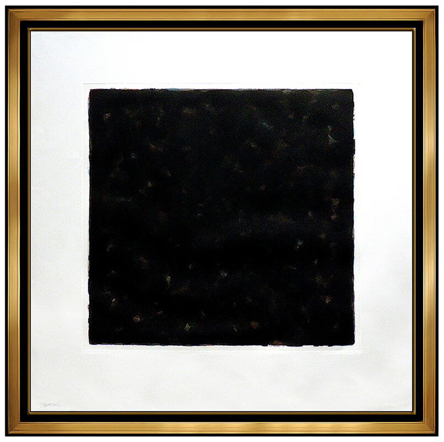 Color & Black 40 x 40 #4 Sol LeWitt