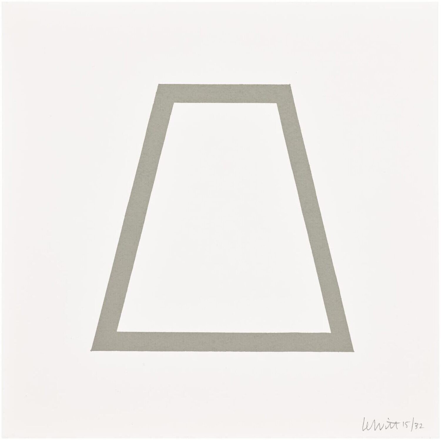 Plate 18 (from Five Geometric Figures in Five Colors), 1986 Sol LeWitt