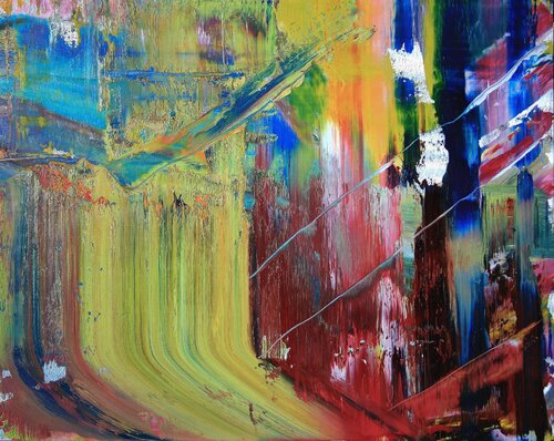 Abstract painting 76 van Vadim Shamanov, Schilderij te koop op Singulart