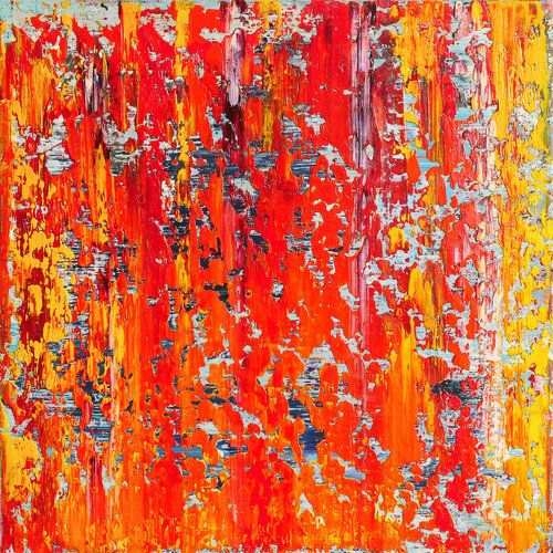 Red abstraction di Vadim Shamanov, Pittura in vendita su Singulart