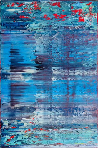 Blue abstraction II di Vadim Shamanov, Pittura in vendita su Singulart
