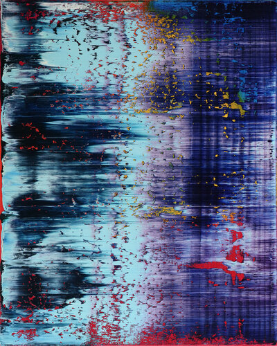 Purple abstraction 231 di Vadim Shamanov, Pittura in vendita su Singulart