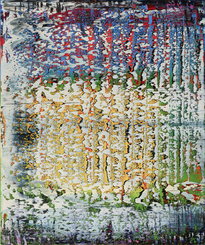 Winter abstraction by Vadim Shamanov, Painting for Sale on Singulart