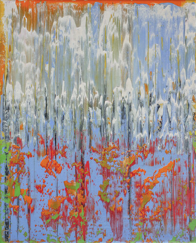 Mountain lavender I van Vadim Shamanov, Schilderij te koop op Singulart