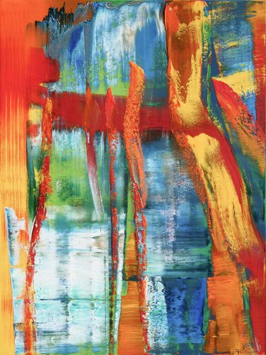 Abstract painting 298 van Vadim Shamanov, Schilderij te koop op Singulart