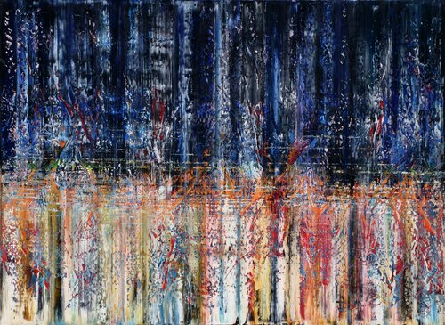 Abstract painting 301 van Vadim Shamanov, Schilderij te koop op Singulart