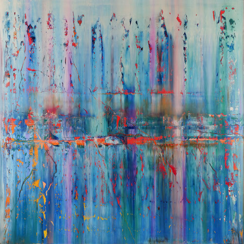 Abstract painting 354 van Vadim Shamanov, Schilderij te koop op Singulart