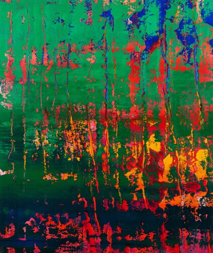 The Longest Summer III (Abstract painting 410) di Vadim Shamanov, Pittura in vendita su Singulart