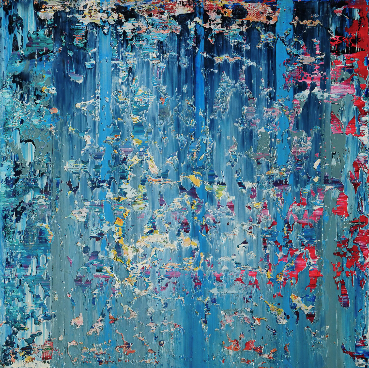 Blue abstraction Vadim Shamanov