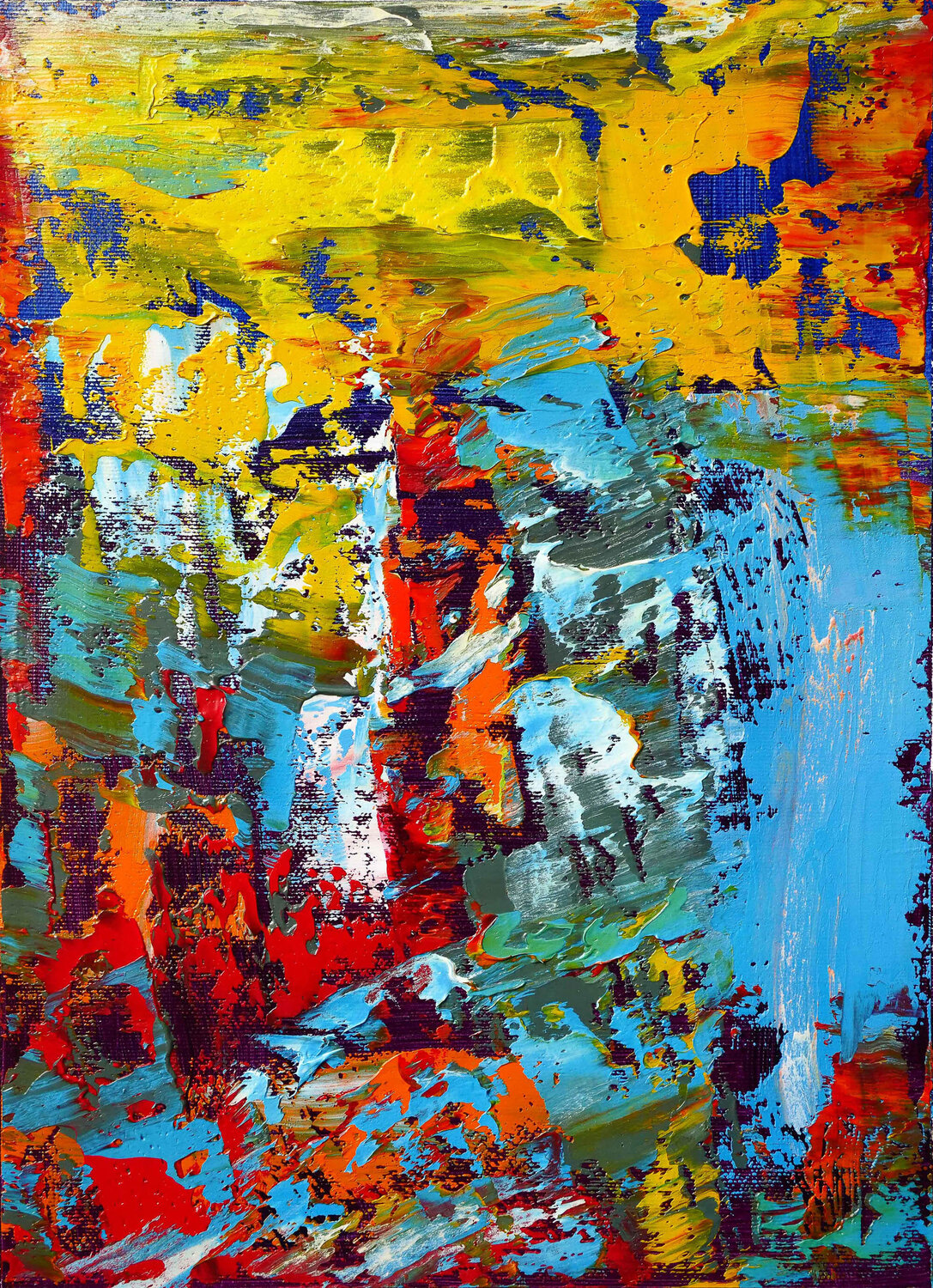 Abstract painting 266 Vadim Shamanov
