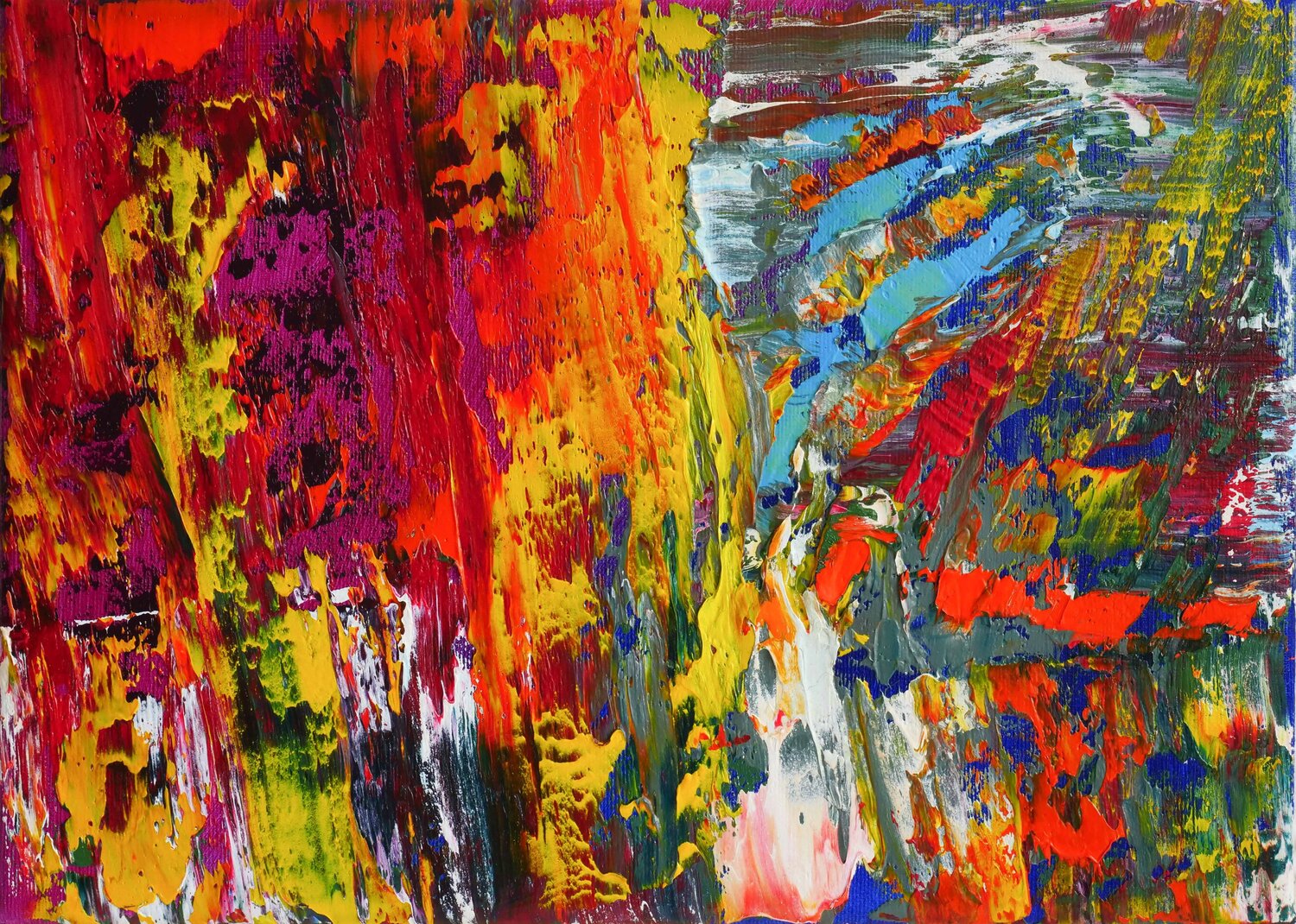 Abstract painting 267 Vadim Shamanov