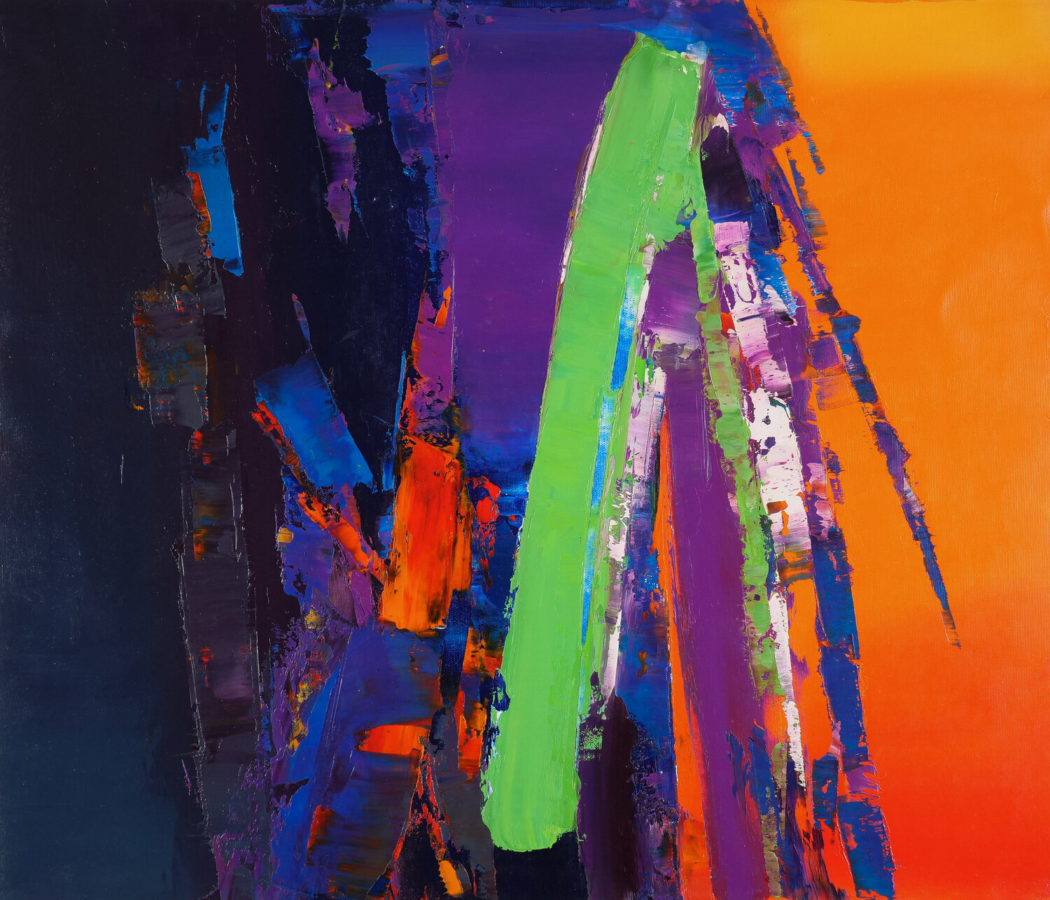 Abstract painting 343 Vadim Shamanov
