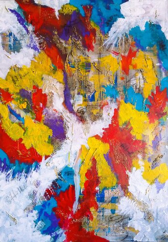 Colors in the rhythm of life von Igor Kotnik, Malerei kaufen auf Singulart